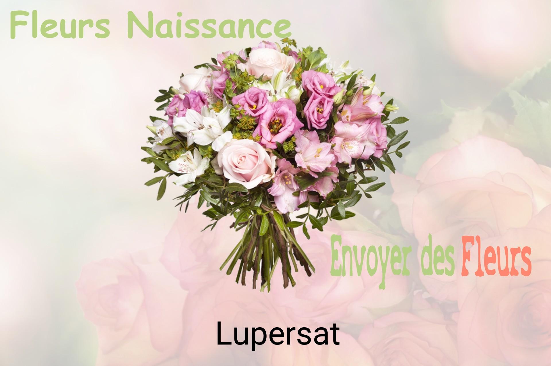 Bouquet de fleurs de naissance livré à Lupersat
